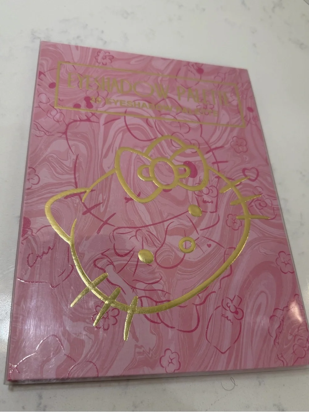 Hello Kitty Pink and Gold Eyeshadow Palette
